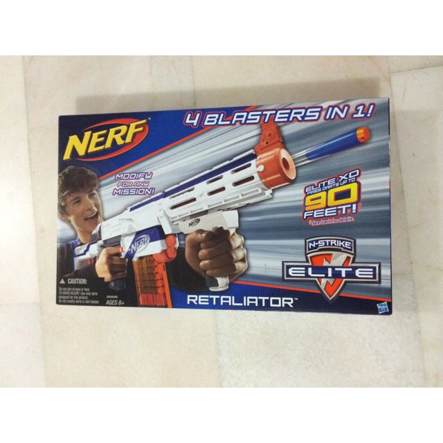 Hasbro Nerf N Strike Elite Xd Retaliator Nerf N-Strike Elite XD Retaliator, Hobbies & Toys, Toys & Games on