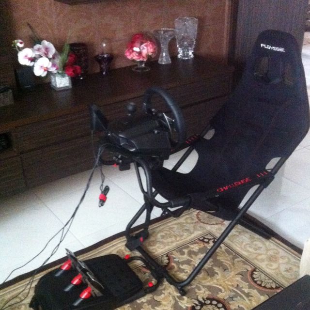 PRICE BROUGHT DOWN Logitech G27 Playseat Challenge Hobbies Toys Toys Games on Carousell