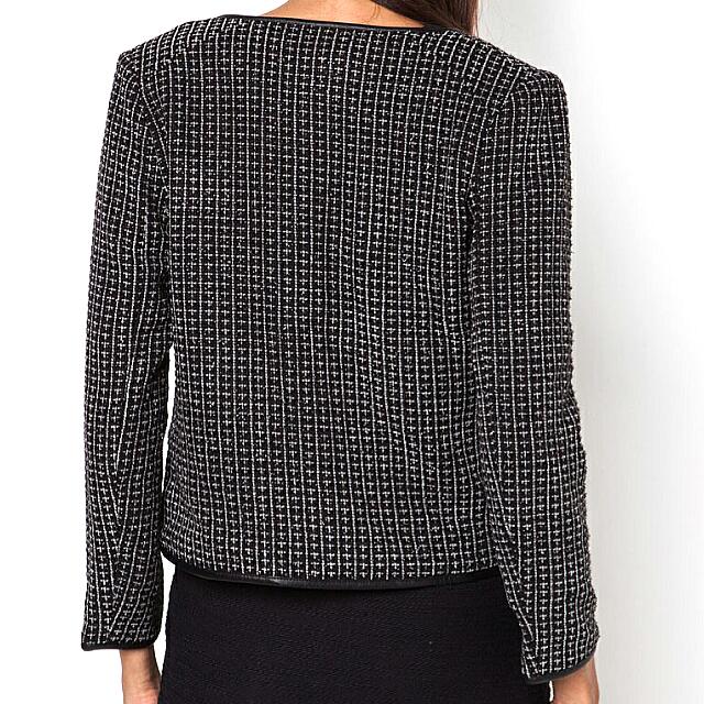 Luxe Tweed Jacket ( ZALORA), Women's Fashion, Coats, Jackets and