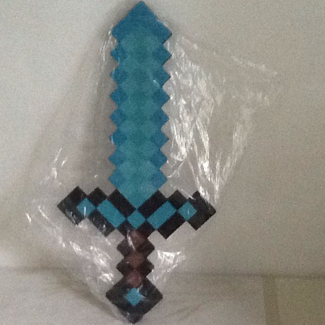 Minecraft Diamond Sword Toys Games On Carousell