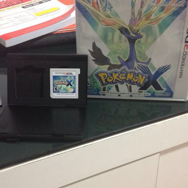 Pokemon X + Casing, Hobbies & Toys, Toys & Games on Carousell
