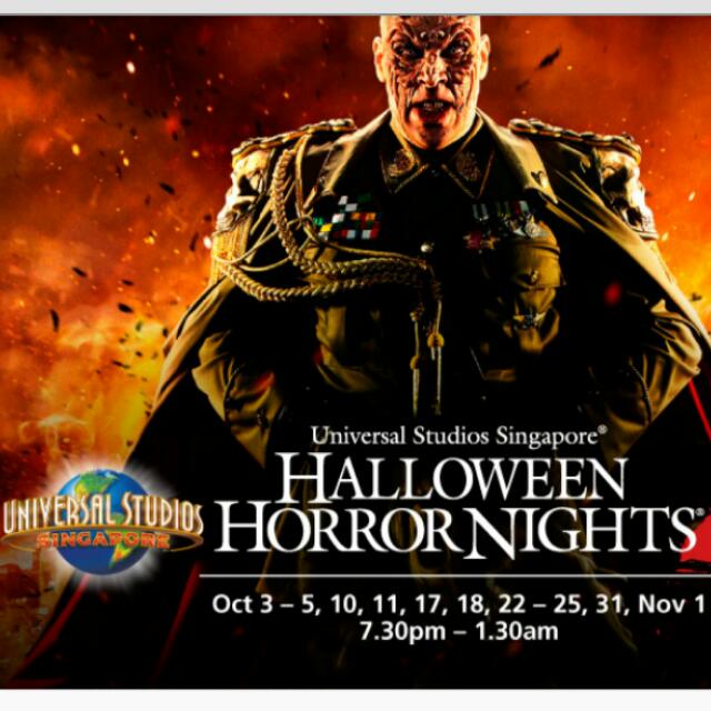 USS Horror Frequent Fear Pass X 2, Tickets & Vouchers, Local