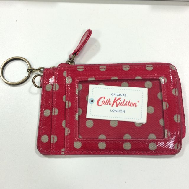 Cath Kidston Polka Dot Card And Key Holder