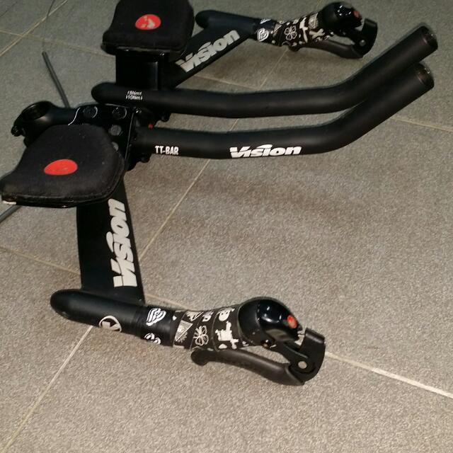 Vision time trial bars clearance