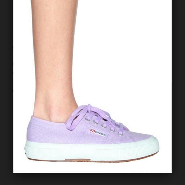 Superga lilla Clearance