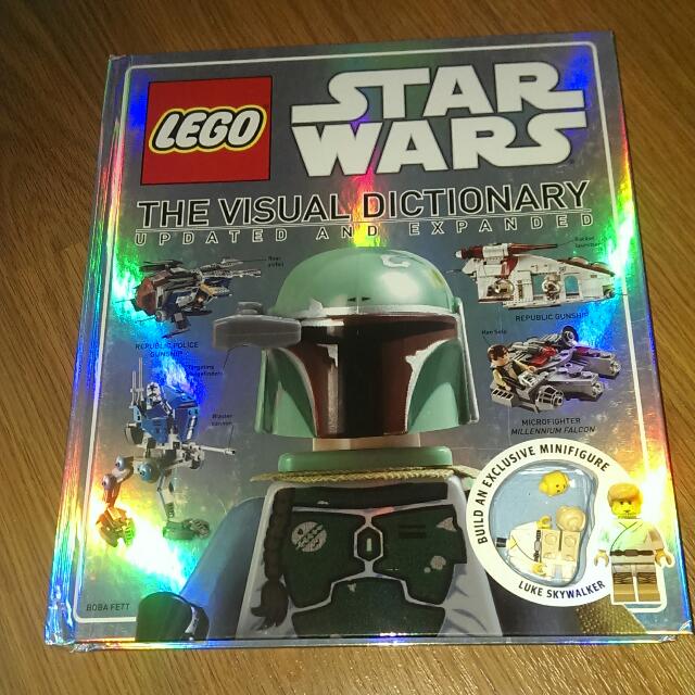 Lego star wars the visual dictionary with luke skywalker minifigure cheap
