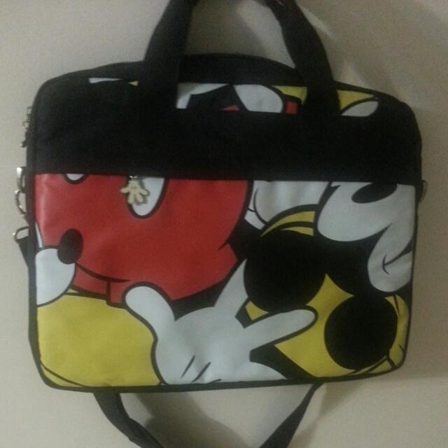 mickey mouse laptop bag