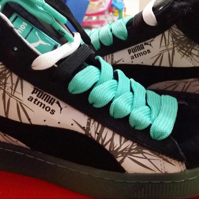 Puma X Atmos Giant Panda Not Jordan 11 Ronnie Fieg Men s Fashion Footwear Sneakers on Carousell