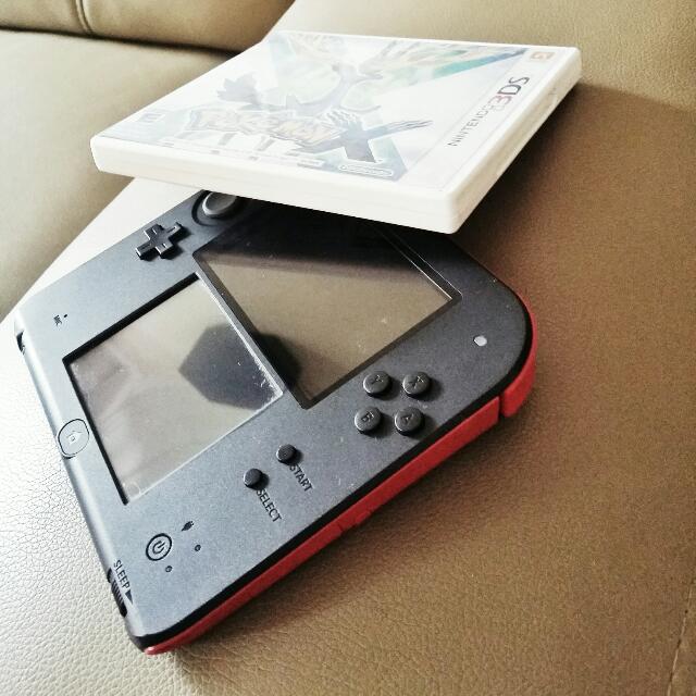 nintendo 2ds pokemon x