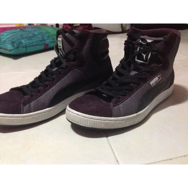 Puma First Round Men s Fashion Footwear Sneakers on Carousell
