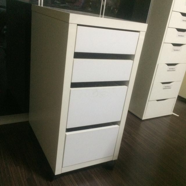 Micke drawer clearance without wheels