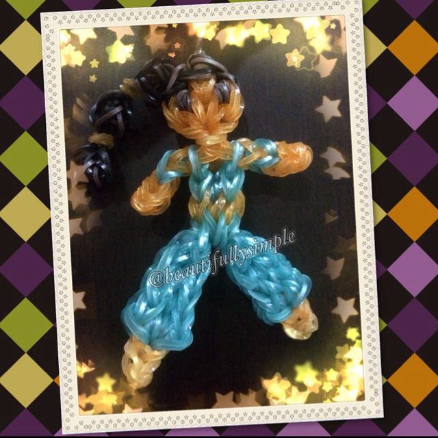 Starry Disney S Princess Jasmine Rainbow Loom Charm Design