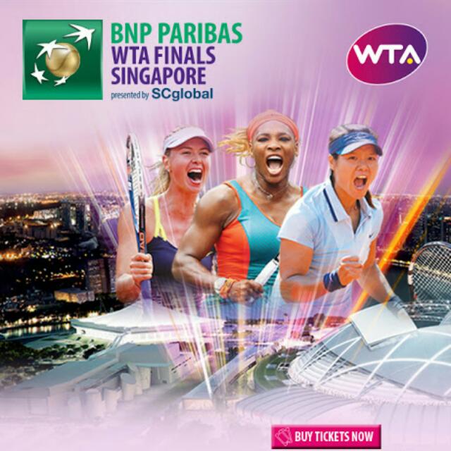 BNP Paribas WTA Tennis Finals Singapore, Hobbies & Toys, Memorabilia