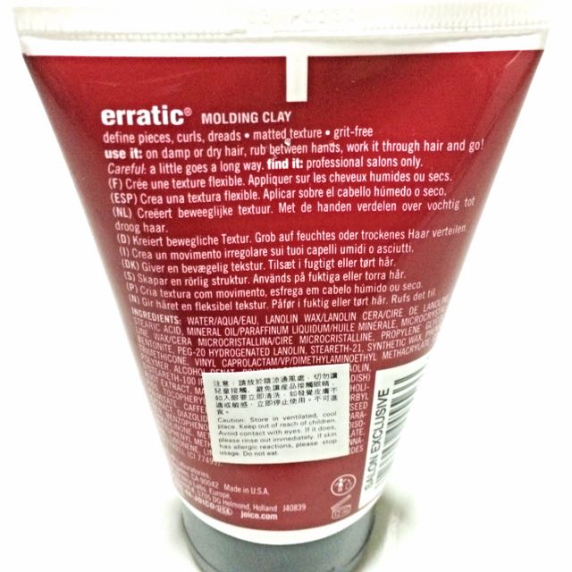 Erratic Molding Clay, Beauty & Personal Care, Face, Face Care on Carousell