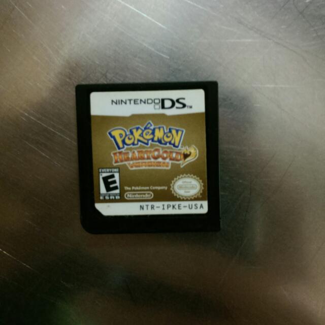 Pokemon Heartgold Nintendo DS NDS Complete with Pokewalker - Not Mint