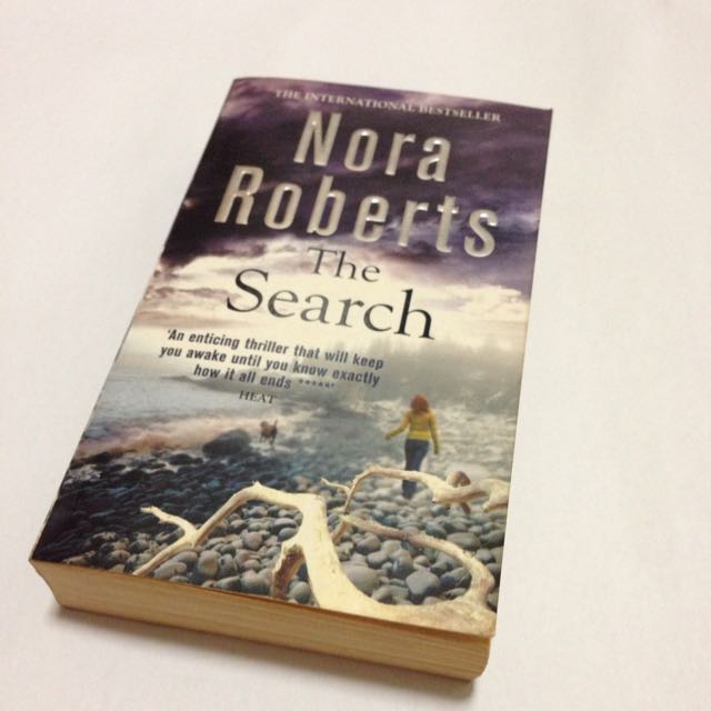 The Search Nora Roberts Books Stationery On Carousell