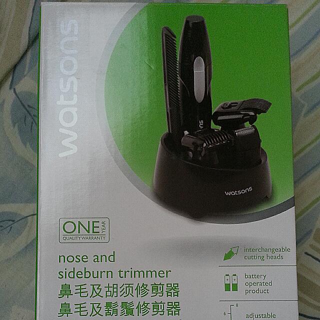 Watsons Nose And Sideburn Trimmer Electronics On Carousell