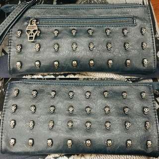 Thomas Wylde Skull Studded Clutch/Purse