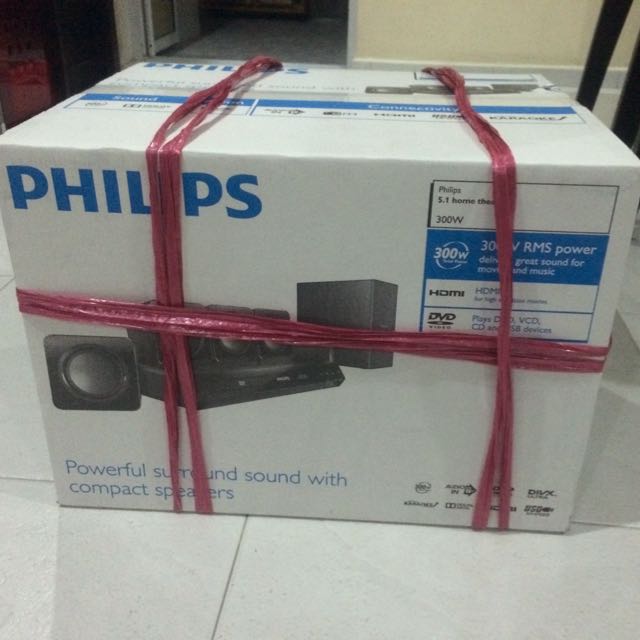 Brand New In Box Philips 5.1 Home Theatre System For Sale