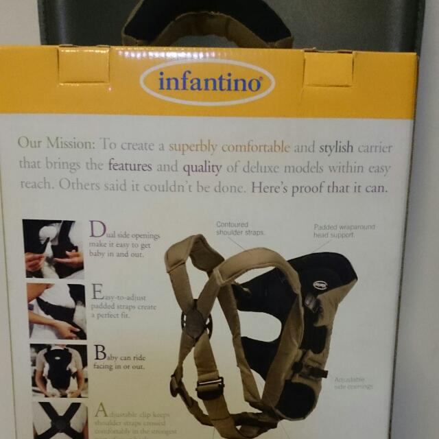 Infantino eurorider baby carrier online