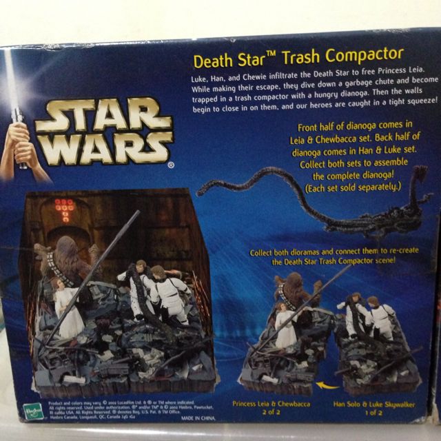 Star Wars Death Star Trash Compactor Set, Hobbies & Toys, Toys & Games