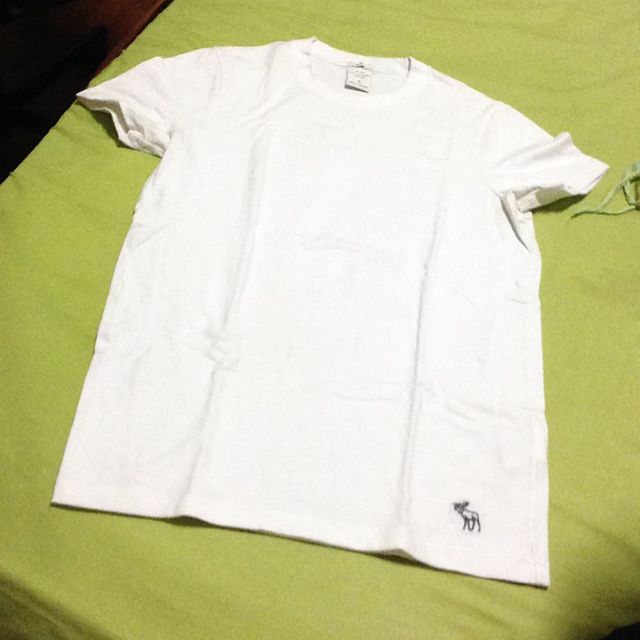 plain white muscle tee