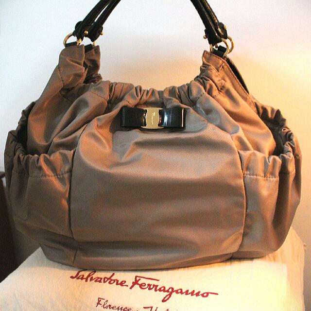 Ferragamo nylon bag clearance
