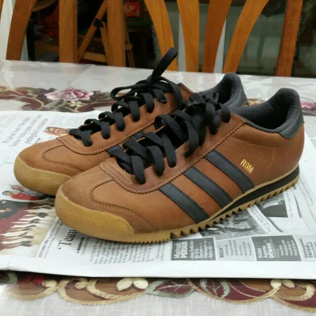 brown leather adidas