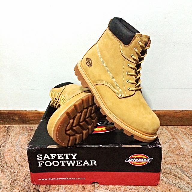 Dickies Honey Colored Safety Boots US 