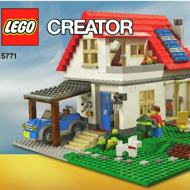 Lego 5771 Creator Hillside House Hobbies Toys Toys Games on Carousell