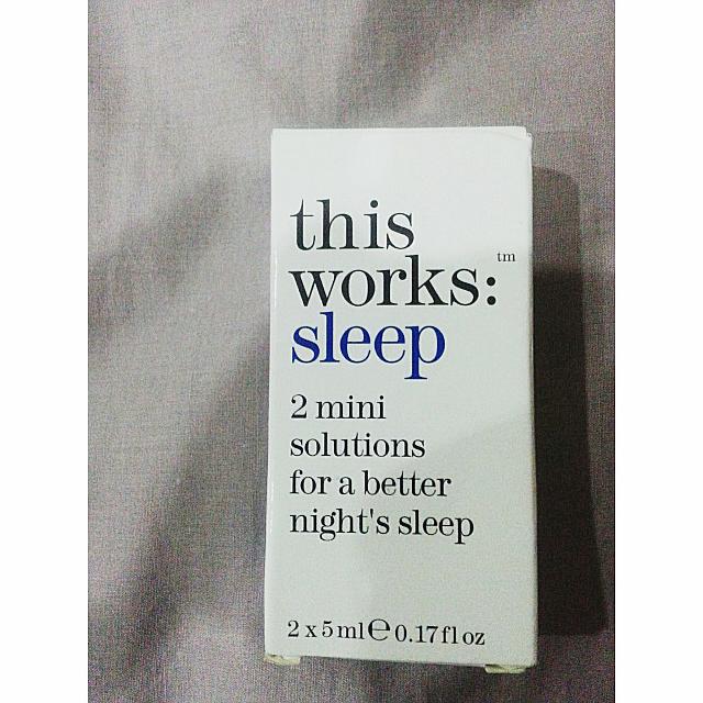 Sleeping Aid This Works Deep Sleep Pillow Talk Health Beauty On