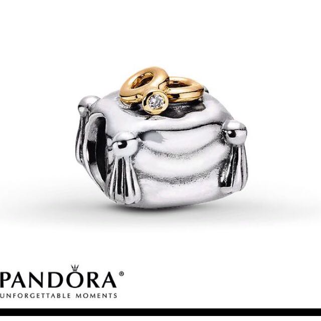 Authentic Pandora Wedding Ring Charm, Luxury on Carousell