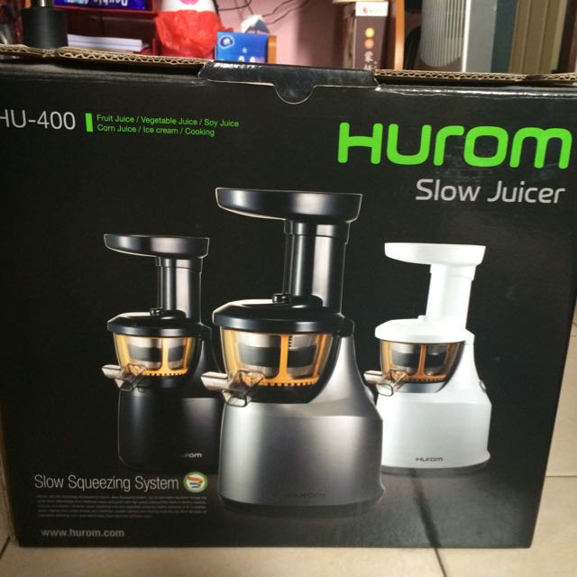 PENDING. Hurom Slow Juicer, TV & Home Appliances, Kitchen Appliances