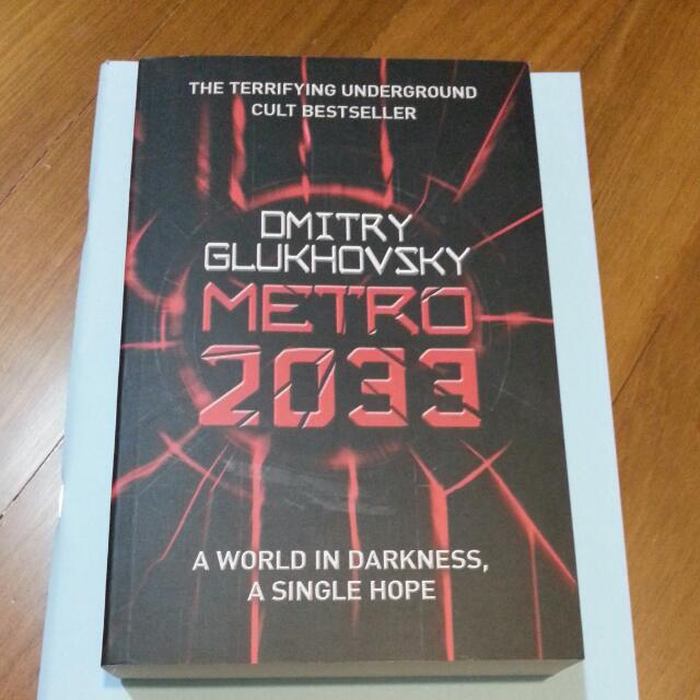 Metro 2033 Dmitry Glukhovsky Books Stationery On Carousell