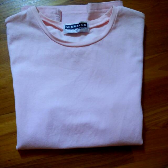 giordano plain shirt