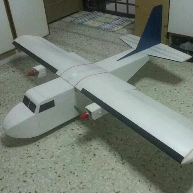 dual motor rc plane