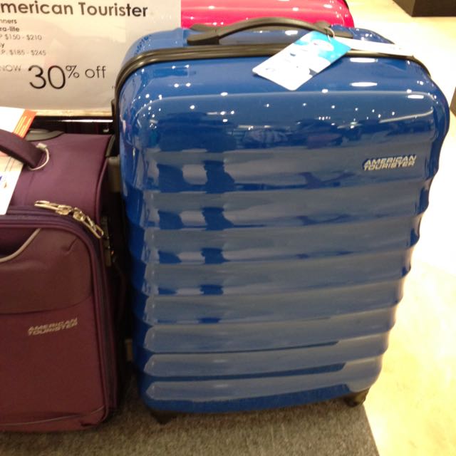 American tourister hot sale paralite spinner