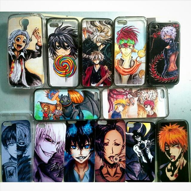 Anime Phone Casing Tokyo Ghoul Bleach Nurarhiyon D Gray Man