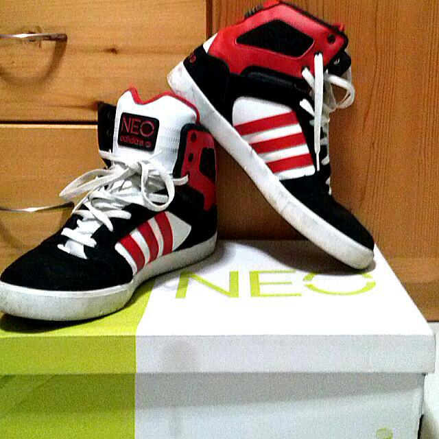 Authentic Adidas Neo High Top Highcut Sneaker, Sports on Carousell