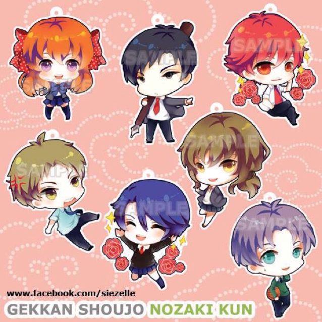 Wallpaper Fanart Gekkan Shoujo Nozaki Kun Acrylic Strap Entertainment J HD
