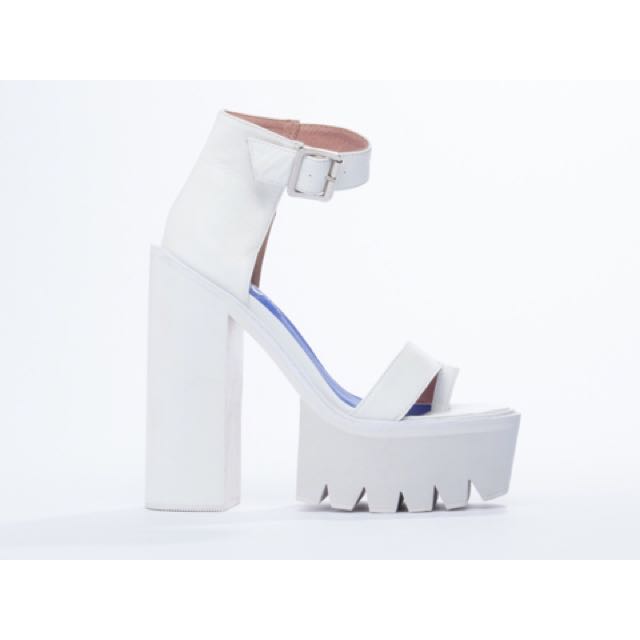 jeffrey campbell white platforms