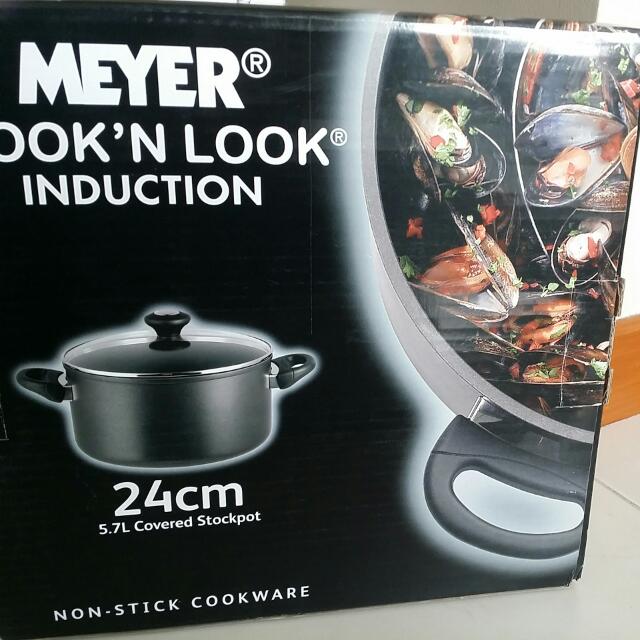 MEYER Cook 'n Look Induction , TV & Home Appliances, Kitchen Appliances