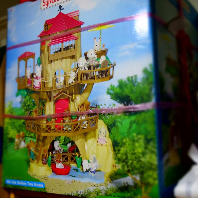 Sylvanian old on sale oak hollow treehouse
