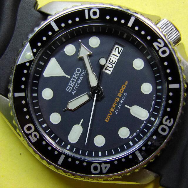 SEIKO 200m (7S26-0020) MEN DIVER'S WATCH (1ST BATCH) JAPAN MADE , Hobbies &  Toys, Memorabilia & Collectibles, Vintage Collectibles on Carousell