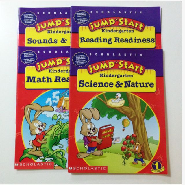 BN Scholastic JumpStart Kindergarten Activity Books (Educational