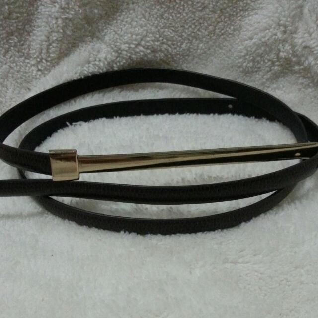 Gold best sale bar belt