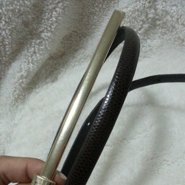 Gold discount bar belt