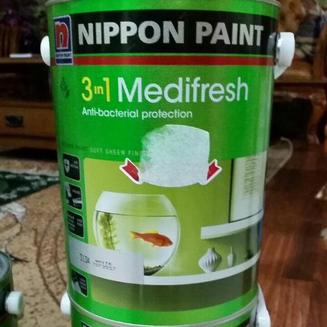 Nippon Paint 3in1 Sail White And White, Furniture & Home Living, Kitchenware & Tableware, Table