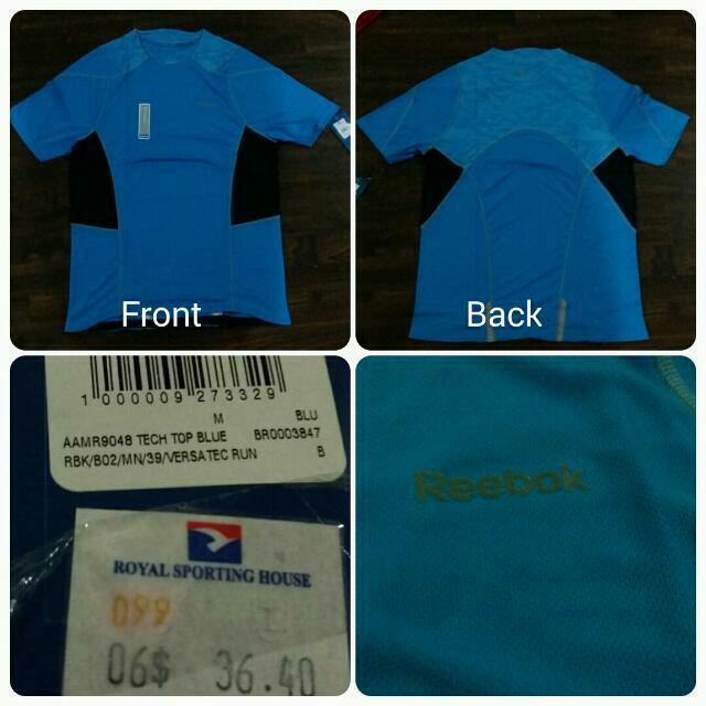 reebok dry fit