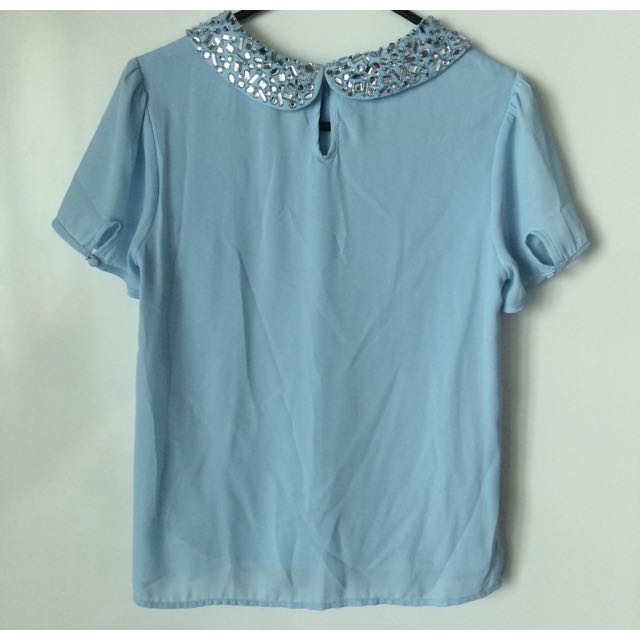 Peter pan collar blouse forever 21 sales
